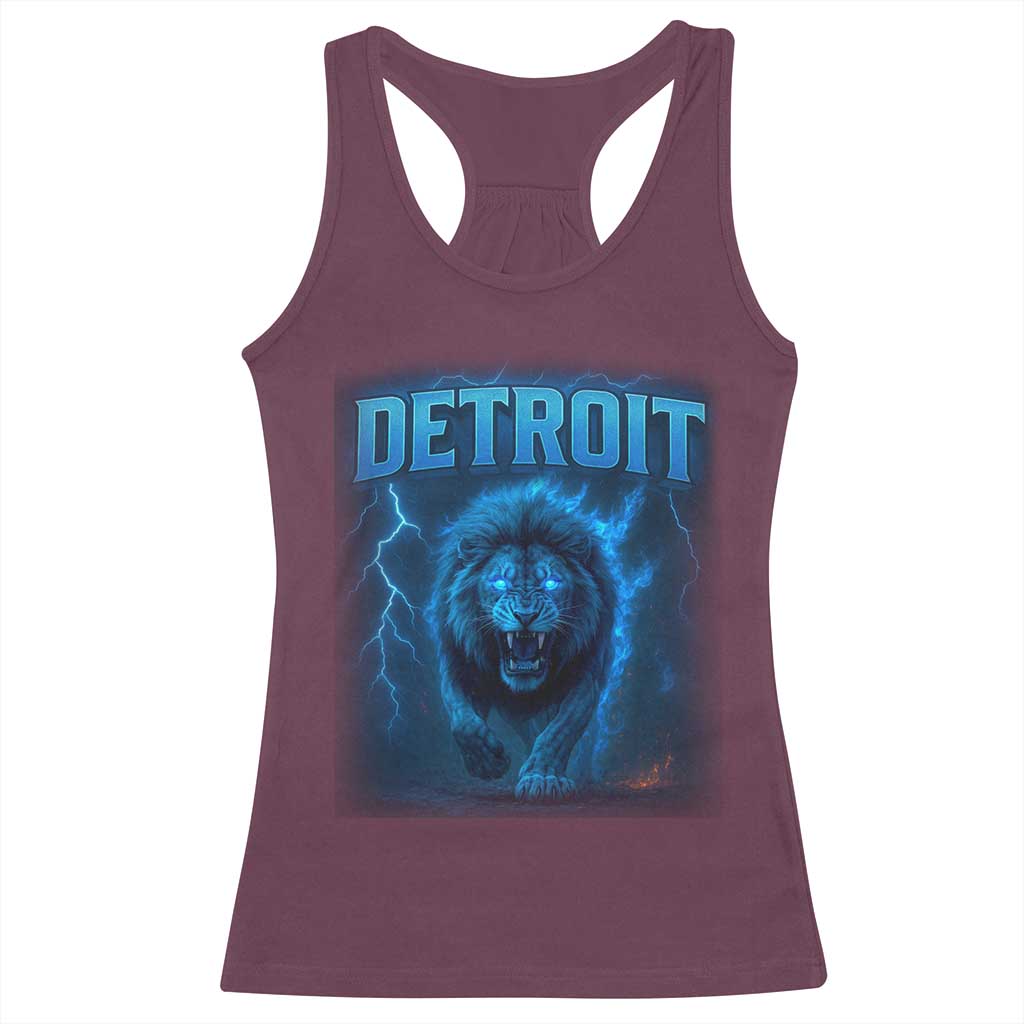 Retro LF Football Racerback Tank Top Love DFL Bootleg Vintage Rap Tee TS10 Maroon Print Your Wear