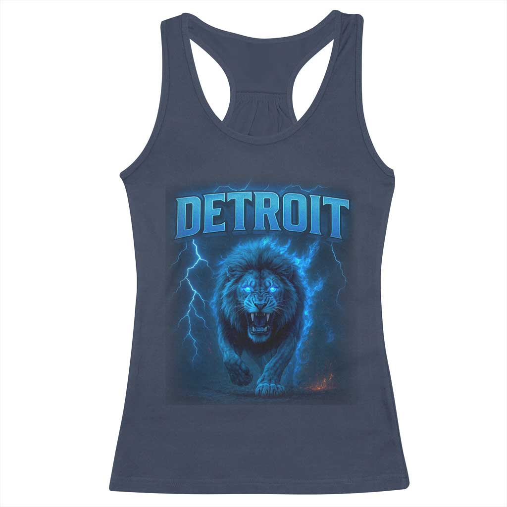 Retro LF Football Racerback Tank Top Love DFL Bootleg Vintage Rap Tee TS10 Navy Print Your Wear