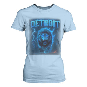 Retro LF Football T Shirt For Women Love DFL Bootleg Vintage Rap Tee TS10 Light Blue Print Your Wear