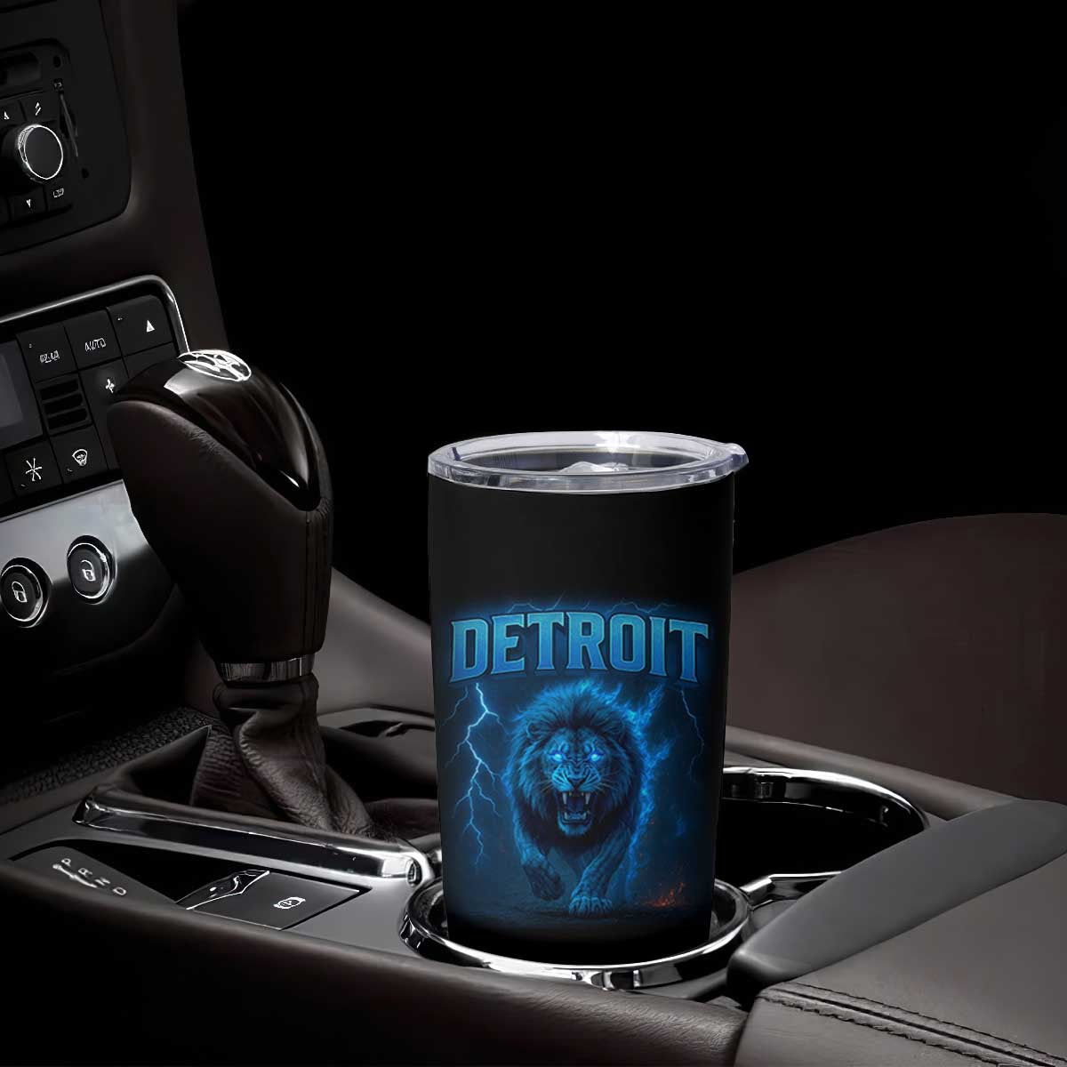 Retro Detroit Football Tumbler Cup Love Lions Bootleg Vintage Rap Tee TS10 Print Your Wear