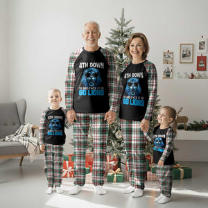 4th Down F*ck It LF Plaid Pajama Set Funny Bold Game Day TS10 Christmas Plaid Print Your Wear
