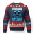 4th Down F*ck It Go Lions Ugly Christmas Sweater Funny Bold Game Day TS10 Navy Red Print Your Wear