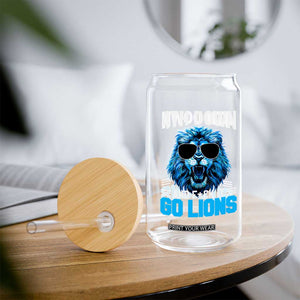 4th Down F*ck It Go Lions Glass Can Funny Bold Game Day TS10 Print Your Wear