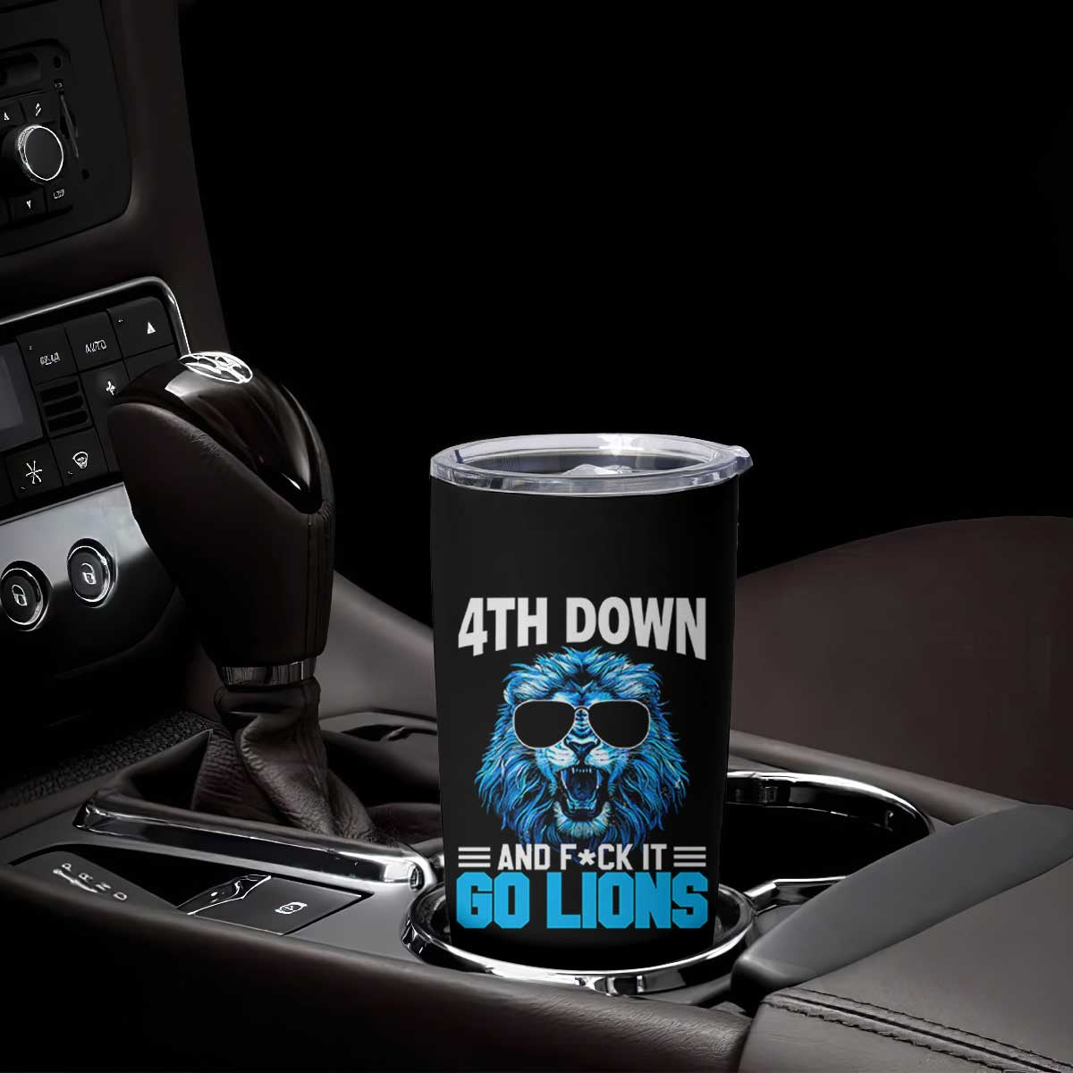 4th Down F*ck It LF Tumbler Cup Funny Bold Game Day TS10 Print Your Wear
