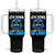 4th Down F*ck It Go Lions Tumbler With Handle Funny Bold Game Day TS10 One Size: 40 oz Black Print Your Wear