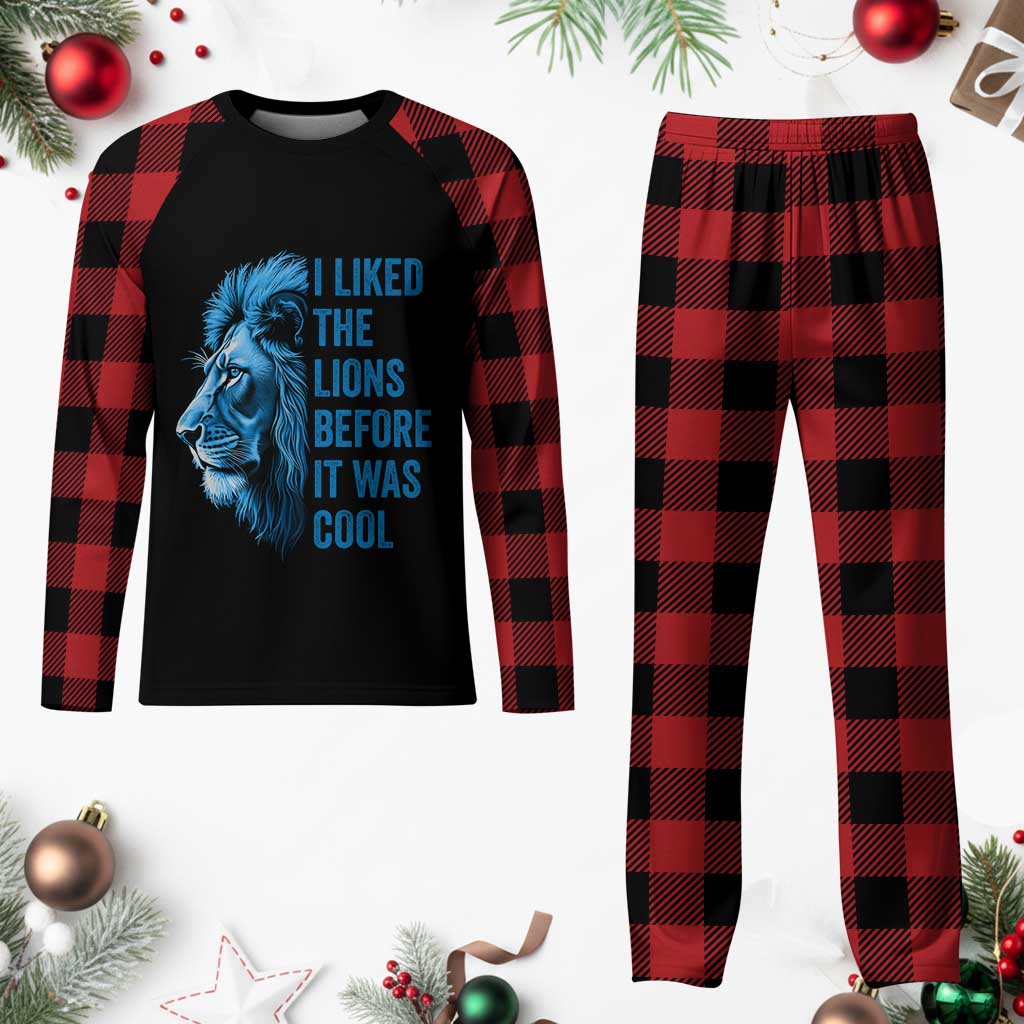 I Liked The LF Before It Was Cool Plaid Pajama Set Vintage Rap Tee TS10 Buffalo Plaid Print Your Wear