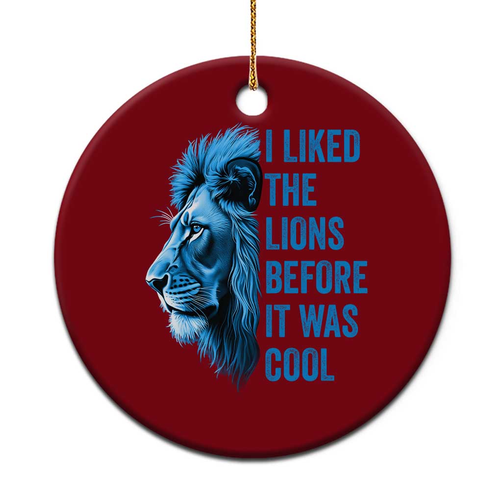 I Liked The LF Before It Was Cool Ceramic Ornament Vintage Rap Tee TS10 1pc Red Print Your Wear