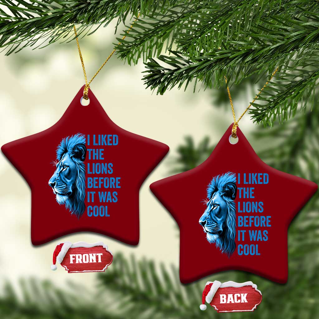 I Liked The LF Before It Was Cool Ceramic Ornament Vintage Rap Tee TS10 Print Your Wear