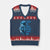 I Liked The Lions Before It Was Cool V-Neck Knit Sweater Vest Vintage Rap Tee TS10 Navy Red Print Your Wear