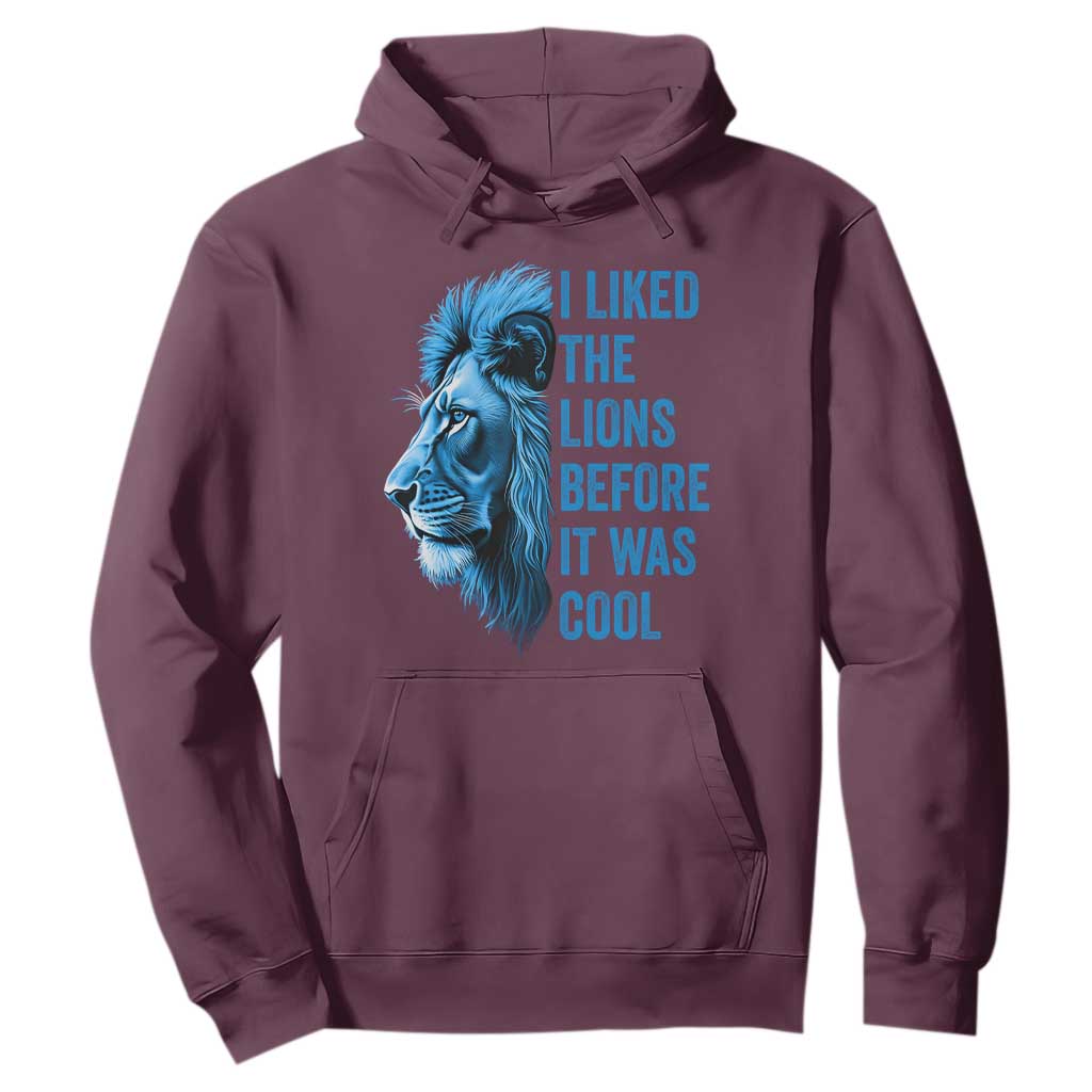 I Liked The LF Before It Was Cool Hoodie Vintage Rap Tee TS10 Maroon Print Your Wear
