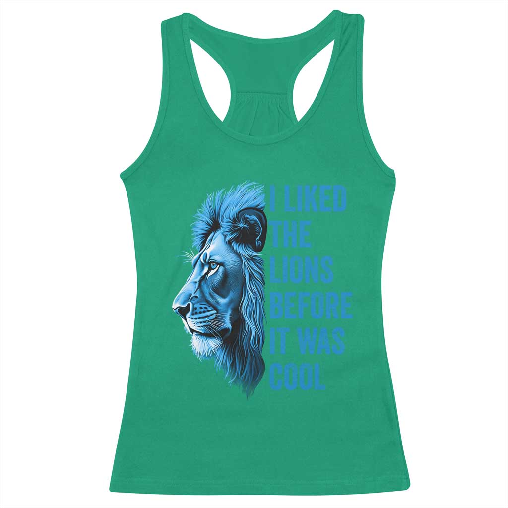 I Liked The LF Before It Was Cool Racerback Tank Top Vintage Rap Tee TS10 Irish Green Print Your Wear