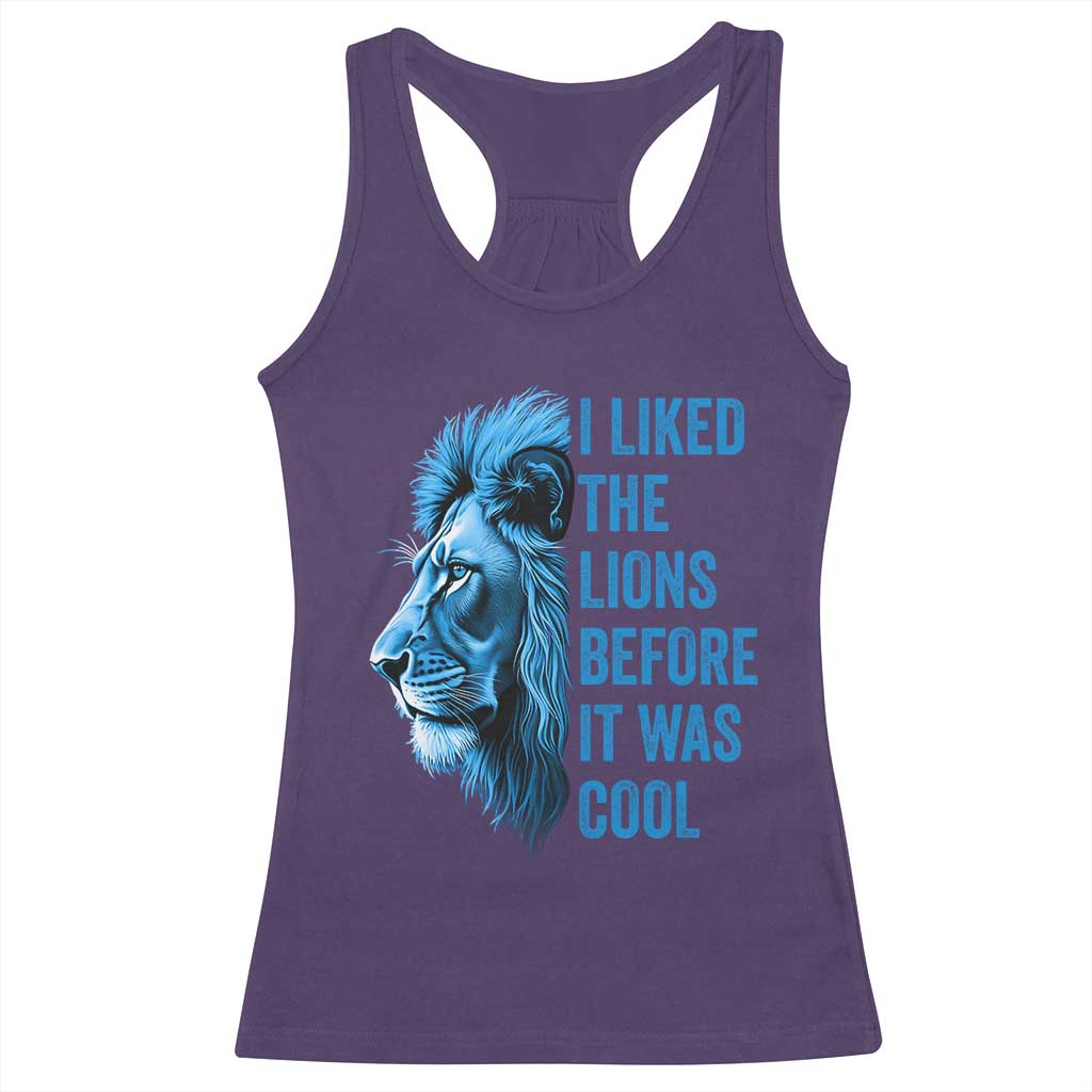 I Liked The LF Before It Was Cool Racerback Tank Top Vintage Rap Tee TS10 Purple Print Your Wear