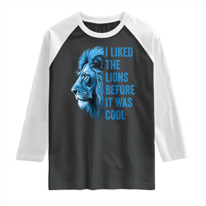 I Liked The LF Before It Was Cool Raglan Shirt Vintage Rap Tee TS10 Black White Print Your Wear