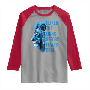 I Liked The LF Before It Was Cool Raglan Shirt Vintage Rap Tee TS10 Sport Gray Red Print Your Wear