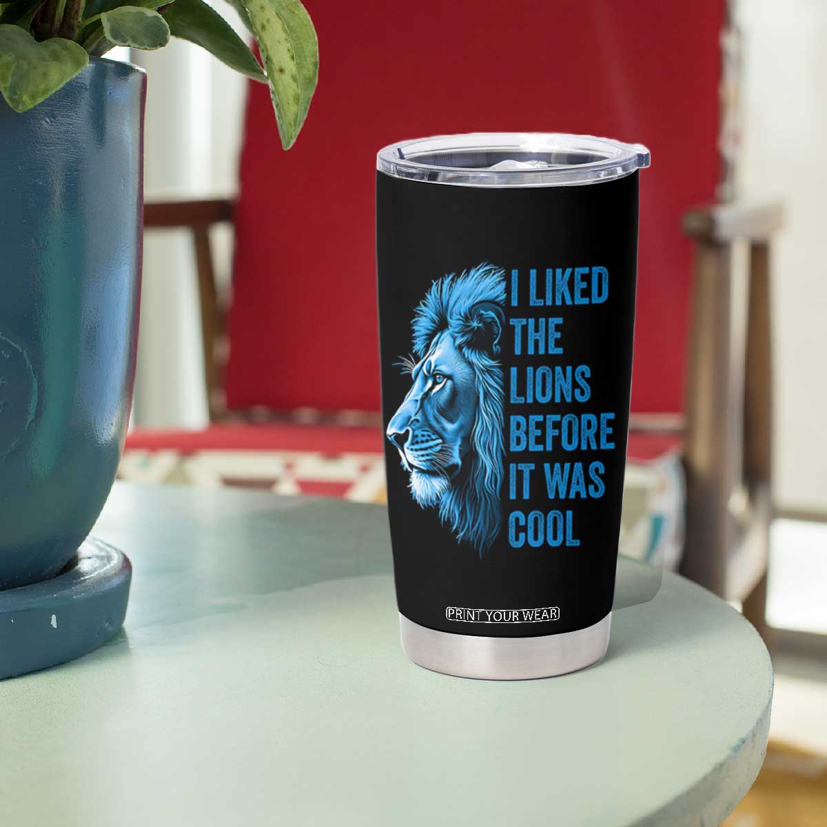 I Liked The LF Before It Was Cool Tumbler Cup Vintage Rap Tee TS10 Print Your Wear