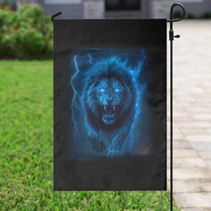 Vintage Classic Blue Lion Bootleg Graphic Garden Flag TS10 Print Your Wear