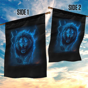 Vintage Classic Blue Lion Bootleg Graphic Garden Flag TS10 Print Your Wear