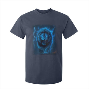 Vintage Classic Blue Lion Bootleg Graphic T Shirt For Kid TS10 Navy Print Your Wear
