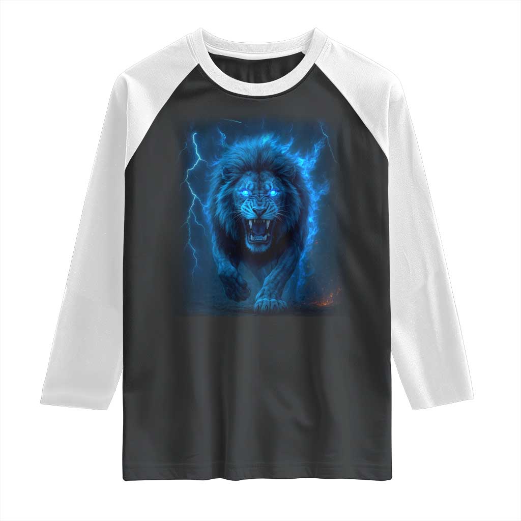 Vintage Classic Blue LF Bootleg Graphic Raglan Shirt TS10 Black White Print Your Wear