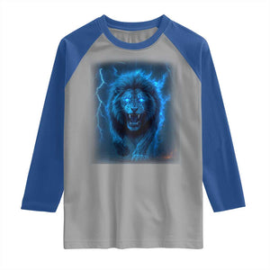 Vintage Classic Blue LF Bootleg Graphic Raglan Shirt TS10 Sport Gray Royal Print Your Wear