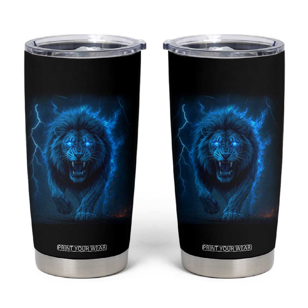 Vintage Classic Blue LF Bootleg Graphic Tumbler Cup TS10 Black Print Your Wear
