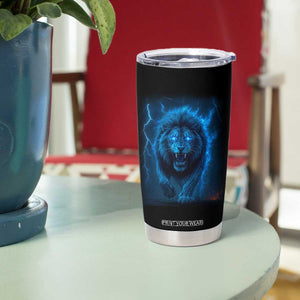 Vintage Classic Blue LF Bootleg Graphic Tumbler Cup TS10 Print Your Wear