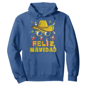 Mexico Christmas Hoodie Feliz Navidad Sombrero TS10 Royal Blue Print Your Wear