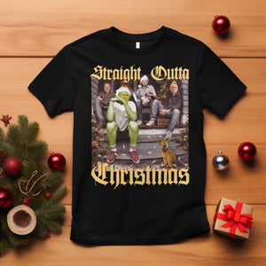 Humorous Trump Christmas T Shirt Straight Outta Xmas Movie TS10 Black Print Your Wear