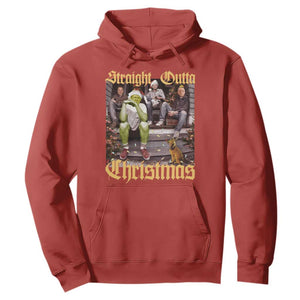 Humorous Trump Christmas Hoodie Straight Outta Xmas Movie TS10 Red Print Your Wear