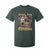 Humorous Trump Christmas T Shirt For Kid Straight Outta Xmas Movie TS10 Dark Forest Green Print Your Wear