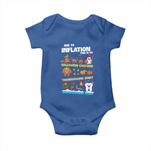 Teeth Christmas Baby Onesie My Spooky Halloween Thanksgiving Ugly Christmas Dentist Gift TS10 Royal Blue Print Your Wear