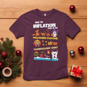 Teeth Christmas T Shirt My Spooky Halloween Thanksgiving Ugly Christmas Dentist Gift TS10 Maroon Print Your Wear