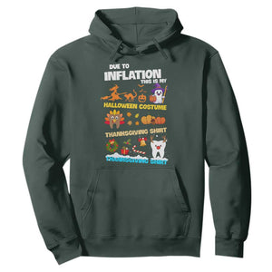 Teeth Christmas Hoodie My Spooky Halloween Thanksgiving Ugly Christmas Dentist Gift TS10 Dark Forest Green Print Your Wear