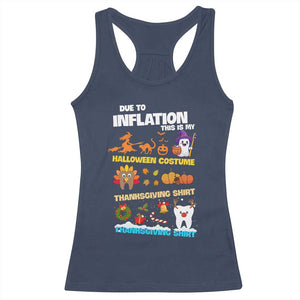 Teeth Christmas Racerback Tank Top My Spooky Halloween Thanksgiving Ugly Christmas Dentist Gift TS10 Navy Print Your Wear