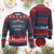 Funny Ugly Christmas Sweater Pajama PJ PJS for Family TS10 Burgundy Print Your Wear