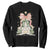 Christian Christmas Sweatshirt Oh Come Let Us Adore Him Nativity Christmas Tree Bow TS10 Black Print Your Wear