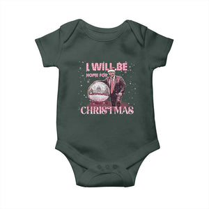 Funny Christmas Trump Baby Onesie I'll Be Home for Xmas Gifts TS10 Print Your Wear