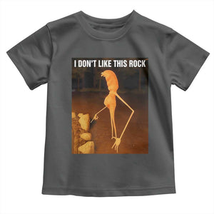 Marcus The Worm Christmas Toddler T Shirt I Don't Like This Rock Funny Meme TS10 Dark Heather Print Your Wear