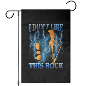 Funny Christmas Marcus The Worm Garden Flag I Don't Like This Rock Brain Rot TS10 Black Print Your Wear