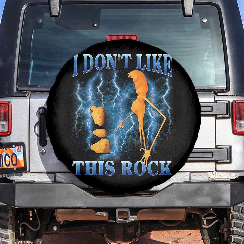 Funny Christmas Marcus The Worm Spare Tire Cover I Don't Like This Rock Brain Rot TS10 No hole Black Print Your Wear