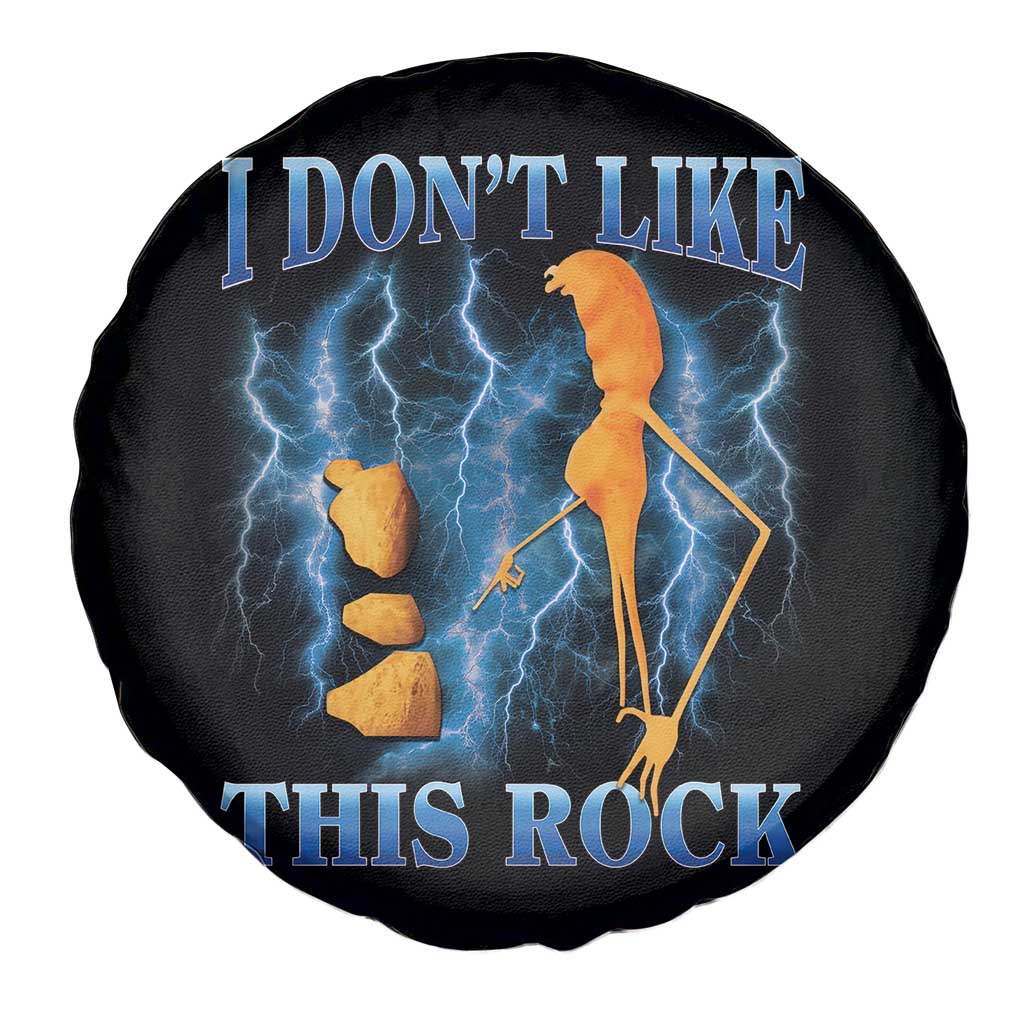 Funny Christmas Marcus The Worm Spare Tire Cover I Don't Like This Rock Brain Rot TS10 Print Your Wear