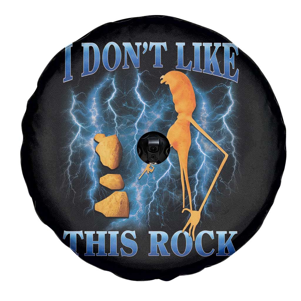 Funny Christmas Marcus The Worm Spare Tire Cover I Don't Like This Rock Brain Rot TS10 Print Your Wear