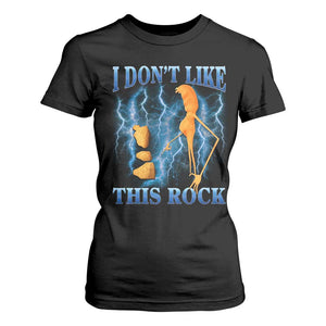 Funny Christmas Marcus The Worm T Shirt For Women I Don't Like This Rock Brain Rot TS10 Black Print Your Wear