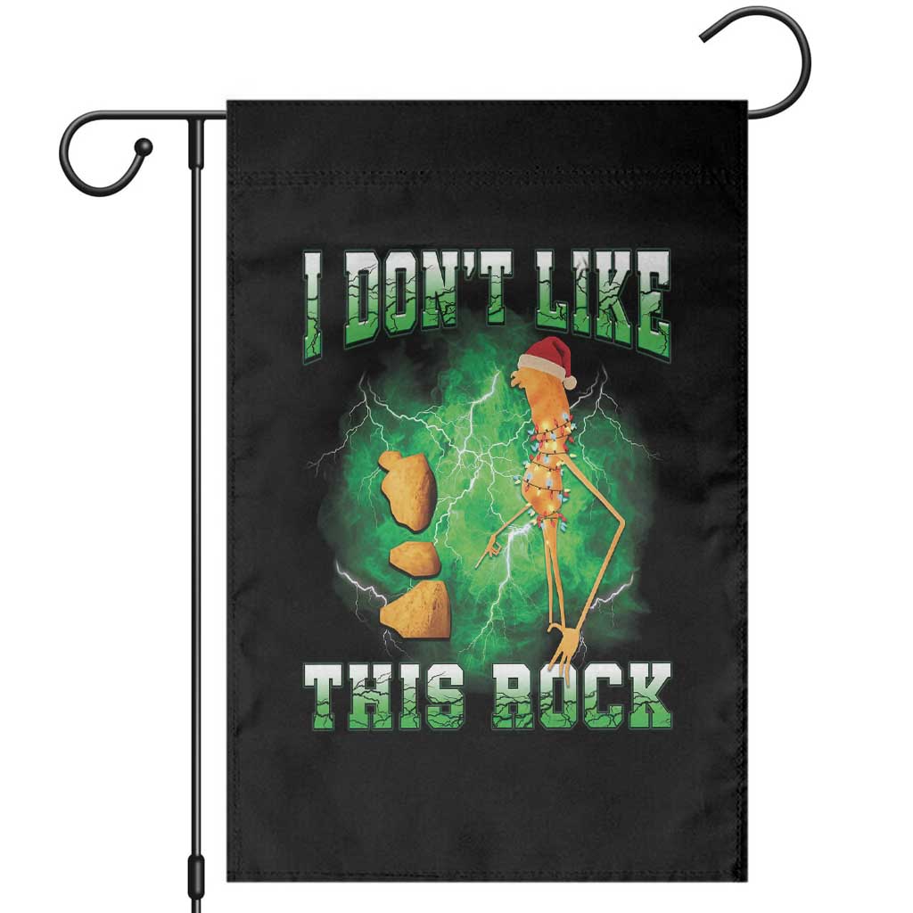 Funny Marcus The Worm Garden Flag I Don't Like This Rock Brain Rot TS10 Black Print Your Wear