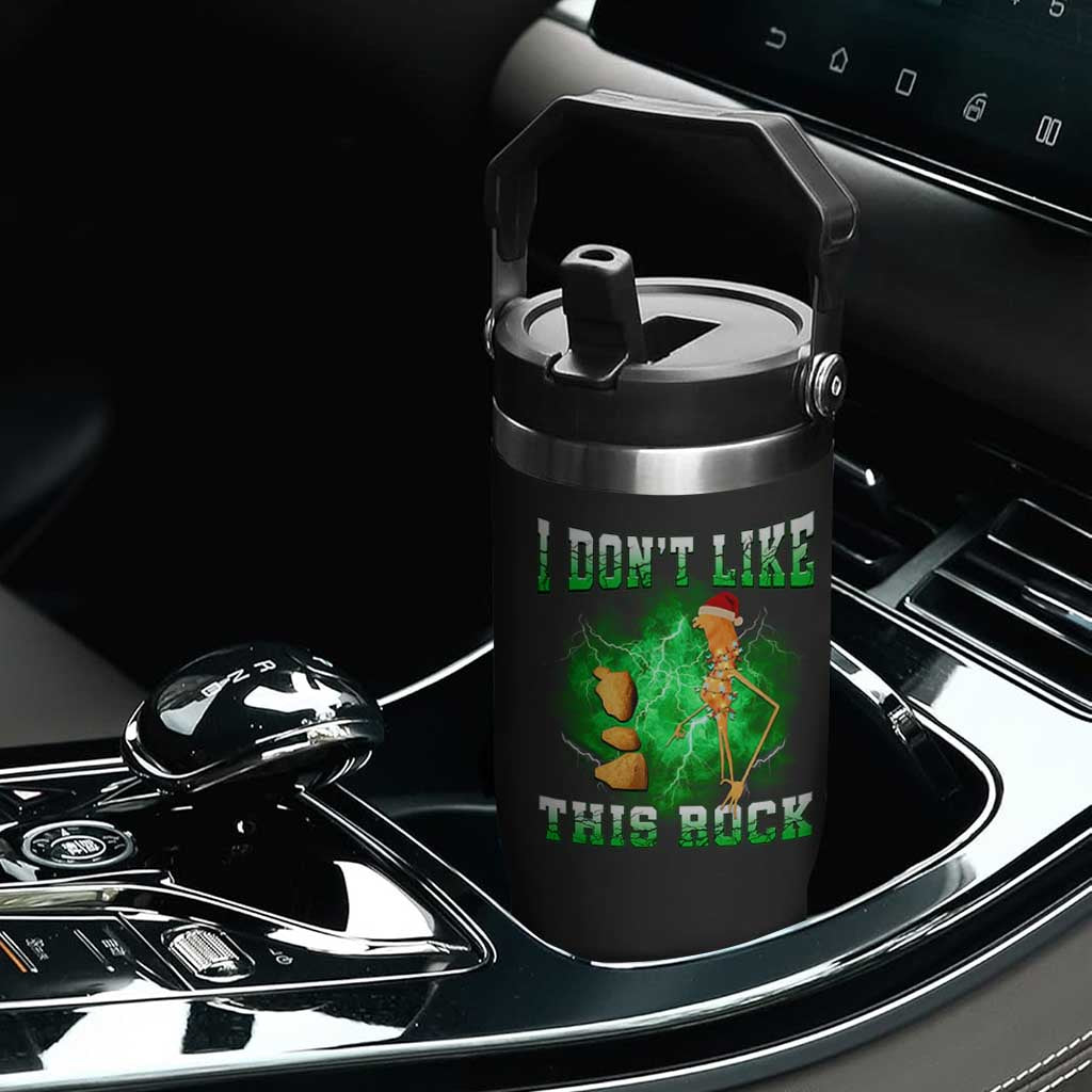 Funny Marcus The Worm Flip Straw Tumbler I Don't Like This Rock Brain Rot TS10 Print Your Wear