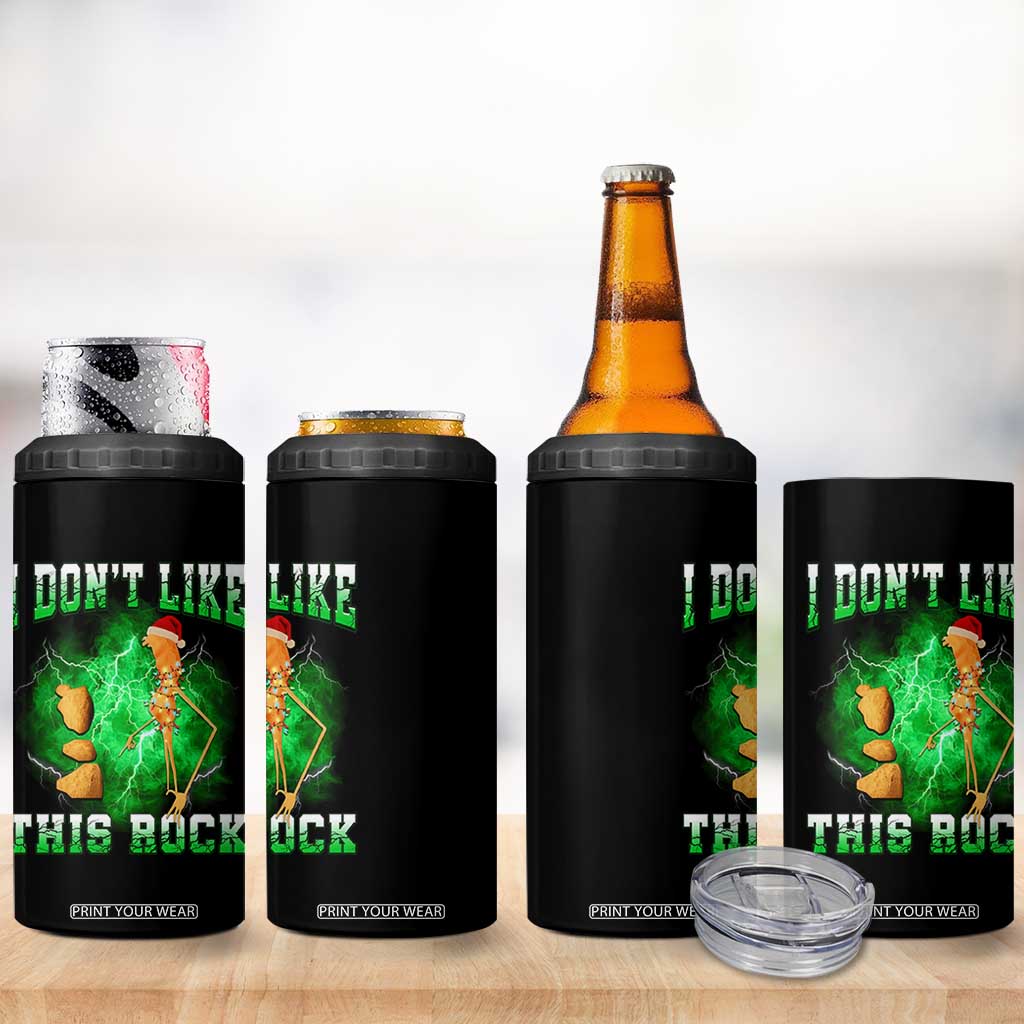 Funny Marcus The Worm 4 in 1 Can Cooler Tumbler I Don't Like This Rock Brain Rot TS10 Print Your Wear