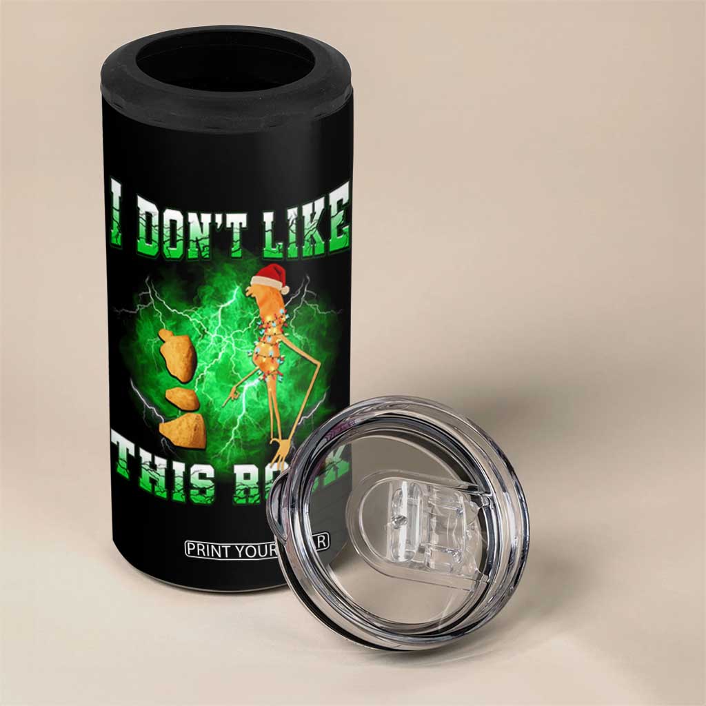Funny Marcus The Worm 4 in 1 Can Cooler Tumbler I Don't Like This Rock Brain Rot TS10 Print Your Wear