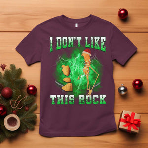 Funny Marcus The Worm T Shirt I Don't Like This Rock Brain Rot TS10 Maroon Print Your Wear