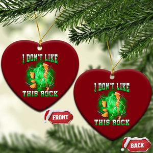 Funny Marcus The Worm Ceramic Ornament I Don't Like This Rock Brain Rot TS10 Print Your Wear