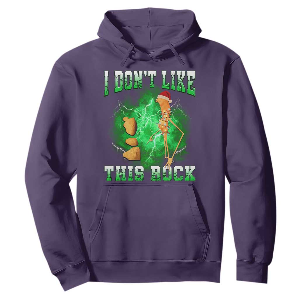 Funny Marcus The Worm Hoodie I Don't Like This Rock Brain Rot TS10 Purple Print Your Wear